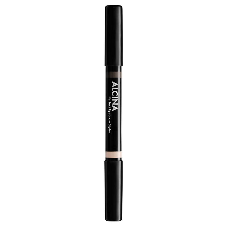 Alcina - Obojstranná ceruzka na obočie Perfect Eyebrow Styler - 020 Dark