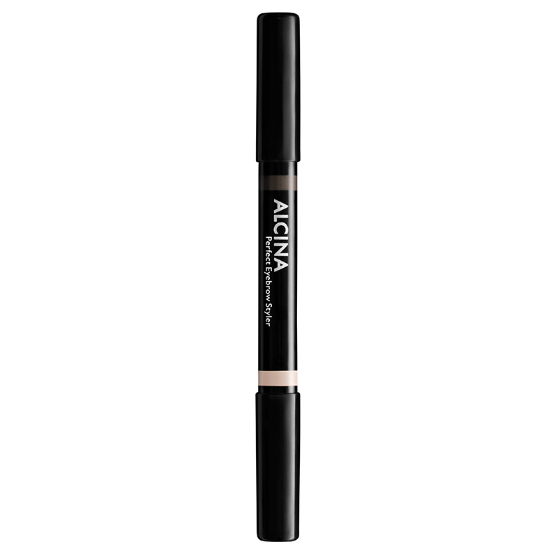 Alcina - Obojstranná ceruzka na obočie Perfect Eyebrow Styler - 020 Dark